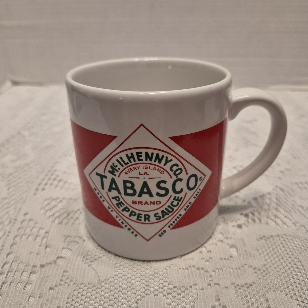 Tabasco Pepper Sauce Coffee Mug Cup McIlhenny Co.